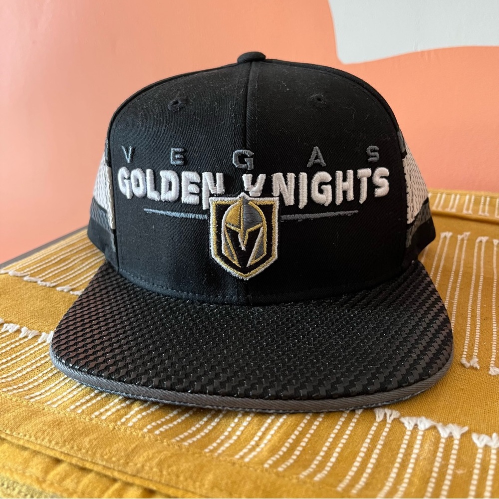 nhl las vegas golden knights youth hat flat brim